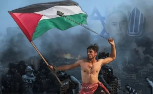 Palestina, Israel, Netanyahu y el palestino que lucha con una honda.