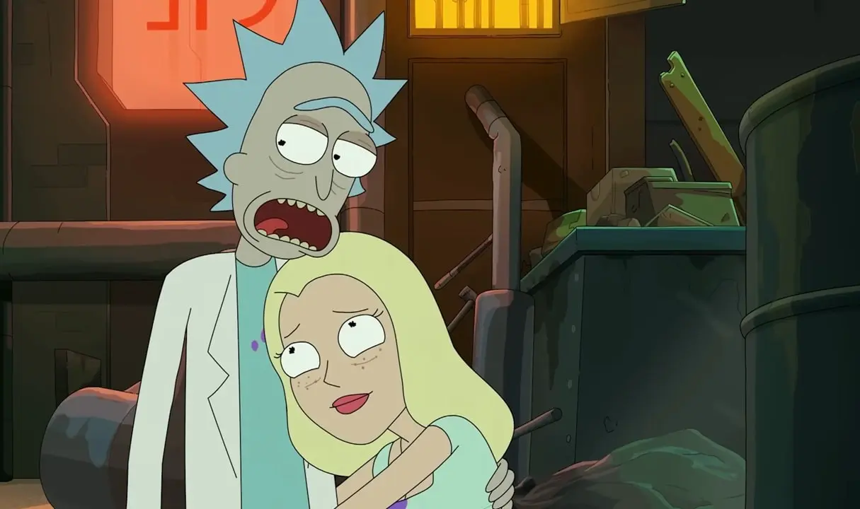 La esposa de Rick, Diane, de Rick and Morty.