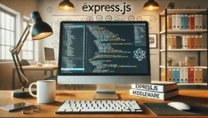 Express y middleware en Node.js.