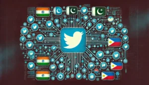 Los bots de la India y Pakistán en Twitter.